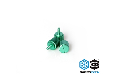 Viti Zigrinate DimasTech® M3 Confezione da 10 Pezzi Light Green